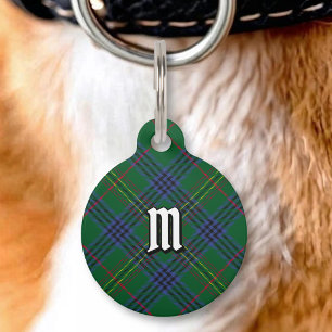 Médaillon Pour Animaux Tartan du clan Kennedy