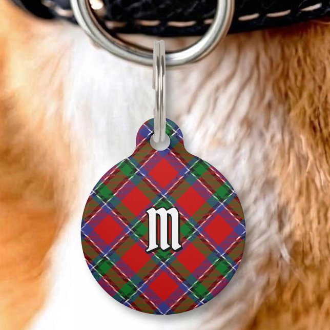 Médaillon Pour Animaux Tartan du Clan Sinclair (Créateur téléchargé)