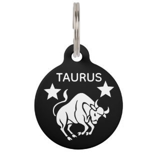 Médaillon Pour Animaux Taureau