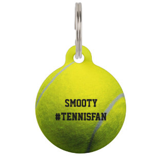 Médaillon Pour Animaux Tennis ball mignon animal