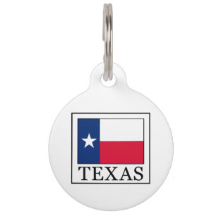Médaillon Pour Animaux Texas