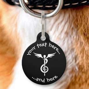 Médaillon Pour Animaux Thérapie musicale