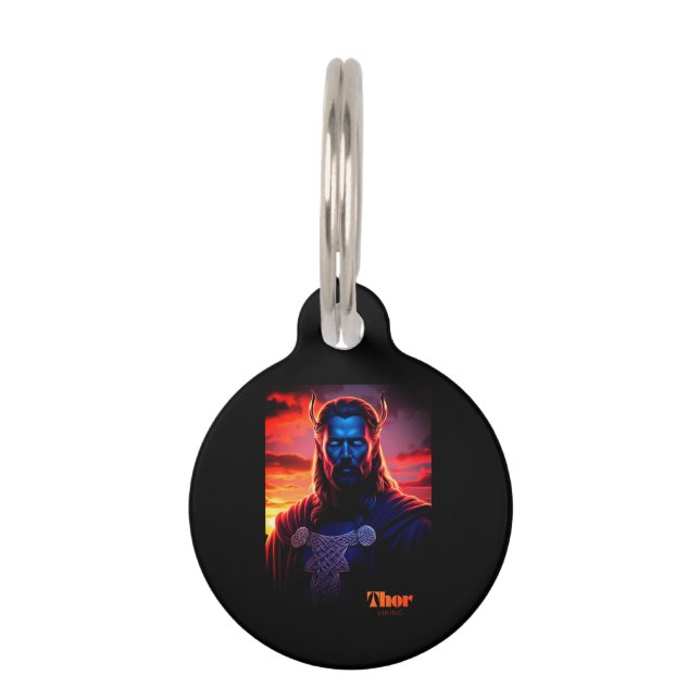 MÉDAILLON POUR ANIMAUX THOR VIKING (Devant)