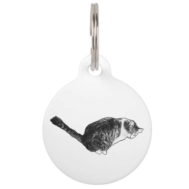 Médaillon Pour Animaux Tilted Trust, ID Manga (Devant)
