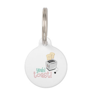 Médaillon Pour Animaux Toast