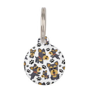 Médaillon Pour Animaux Tomboy Toy Yorkshire Yorkshire Terrier Chien chiot