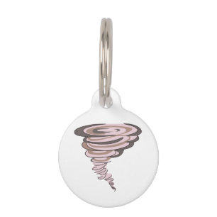 Médaillon Pour Animaux Tornade