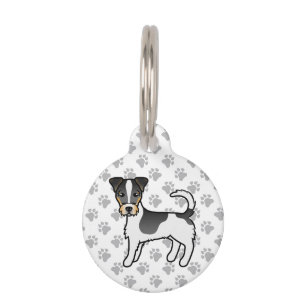 Médaillon Pour Animaux Tricolor Jack Russell Terrier à poil dur