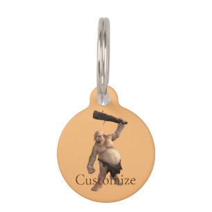 Médaillon Pour Animaux Troll moche Thunder_Cove
