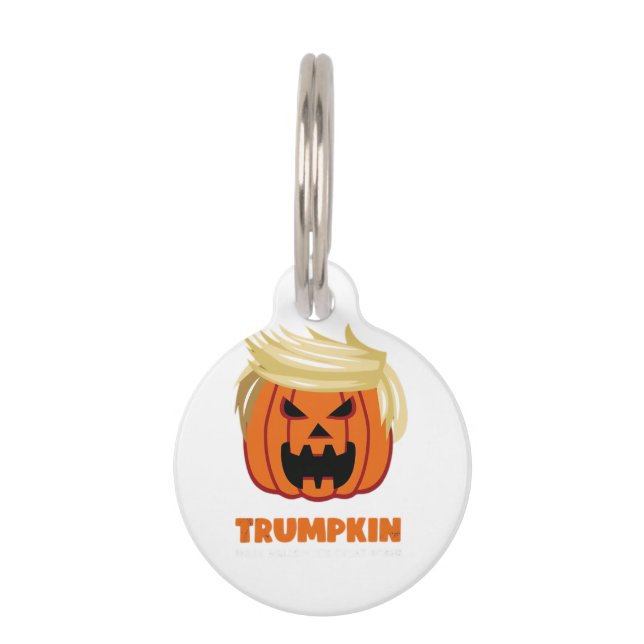 Médaillon Pour Animaux Trumpkin Classic Design (Devant)