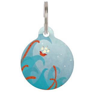 Médaillon Pour Animaux Un Mauvais Jour Pour Les Voiliers Amusants Nautiqu