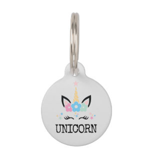Médaillon Pour Animaux Unicorne
