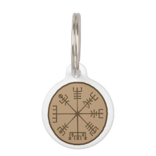 Médaillon Pour Animaux Vegvsir Stave Sigil
