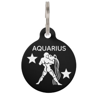 Médaillon Pour Animaux Verseau