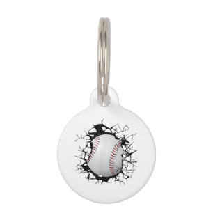 Médaillon Pour Animaux Vêtements de baseball - Baseball