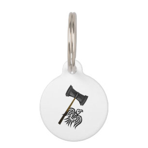 Médaillon Pour Animaux Viking War Hammer Thor