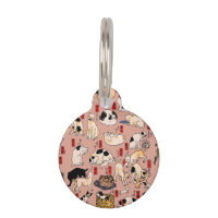 Vintage japonais motif de chat Ukiyo-e : Kuniyoshi