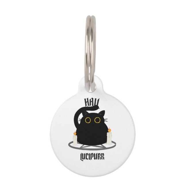 Médaillon Pour Animaux Vive Lucipurr (Devant)