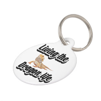 Médaillon Pour Animaux Vivre la vie du dragon