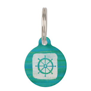 Médaillon Pour Animaux Volant côtier d'Aqua de l'art