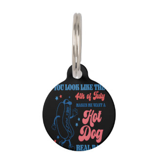 Médaillon Pour Animaux Vous avez l'air que le 4 juillet me donne envie d'