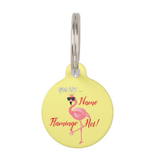 Médaillon Pour Animaux Vous Êtes Flamant rose Hot Thunder_Cove