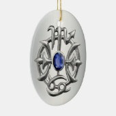 Médaillon Scorpio et Poissons 2 Ornement (Droite)