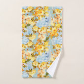 Médaillons et Roses (Serviette à main)