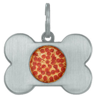 Médaillons Pour Animaux Domestiques amant classique de pizza