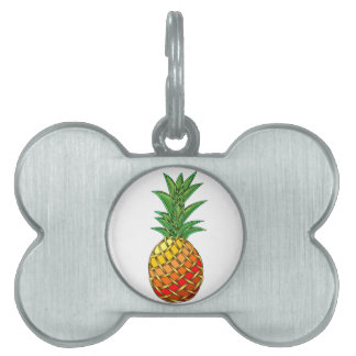 Médaillons Pour Animaux Domestiques Ananas