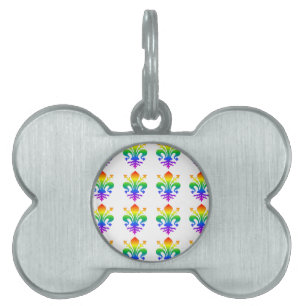 Médaillons Pour Animaux Domestiques Arc-en-ciel