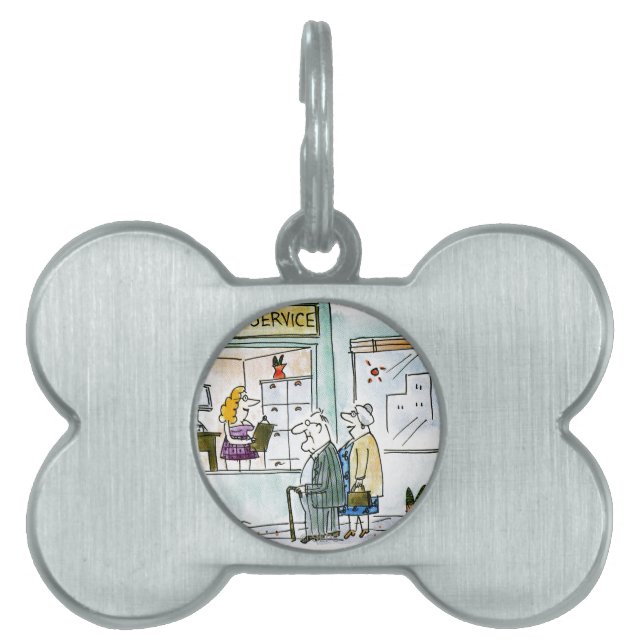 Médaillons Pour Animaux Domestiques Argent liquide pour des tas de ferraille (Devant)