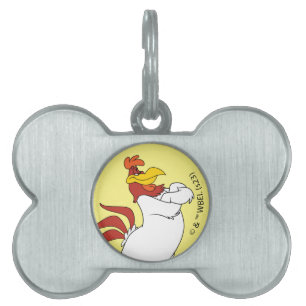 Médaillons Pour Animaux Domestiques Armoiries de Foghorn Leghorn franchies