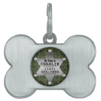 Badge nominatif vert de shérif de motif de
