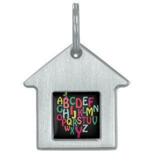 Médaillons Pour Animaux Domestiques Balise Alphabet Pet ID