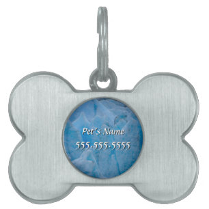Médaillons Pour Animaux Domestiques Balise Blue Glacier Pet