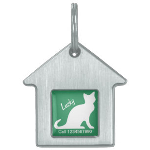 Médaillons Pour Animaux Domestiques Balises d'identification de col de chat pour votre