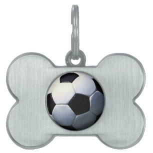 Médaillons Pour Animaux Domestiques Ballon de football