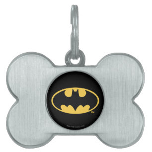 Médaillons Pour Animaux Domestiques Batman Symbol Oval Logo