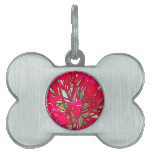 Médaillons Pour Animaux Domestiques Belle fleur de sang Milkweed Art Imprimer/Graphiqu
