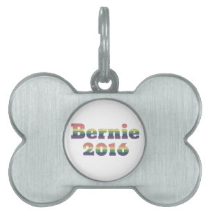 Médaillons Pour Animaux Domestiques Bernie Sanders pour le président 2016