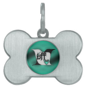 Médaillons Pour Animaux Domestiques bff ~ tourterelles