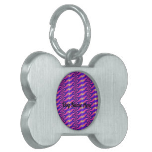 Médaillons Pour Animaux Domestiques Bone Style encadré Animaux de compagnie Collection