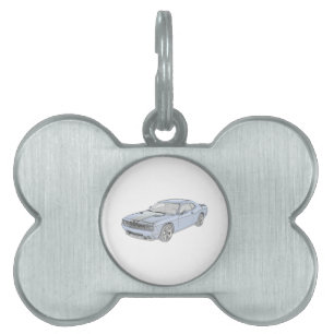 Médaillons Pour Animaux Domestiques Challengeur de Dodge