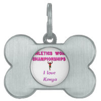 Championnats du monde d'athlétisme Kenya Runner :