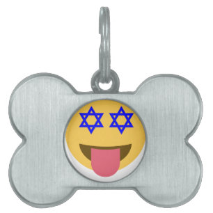 Médaillons Pour Animaux Domestiques chanukkah hanoukka emoji