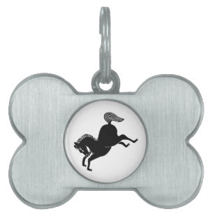 Médaillons Pour Animaux Domestiques Cheval au galop