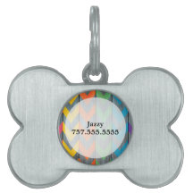 Chevron Motif On Wood Texture par Shirley Taylor