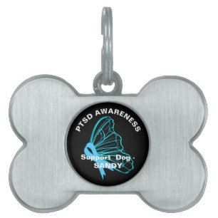 Médaillons Pour Animaux Domestiques Chien de service SSPT