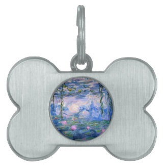 Médaillons Pour Animaux Domestiques Claude Monet Water Lillies 1919
